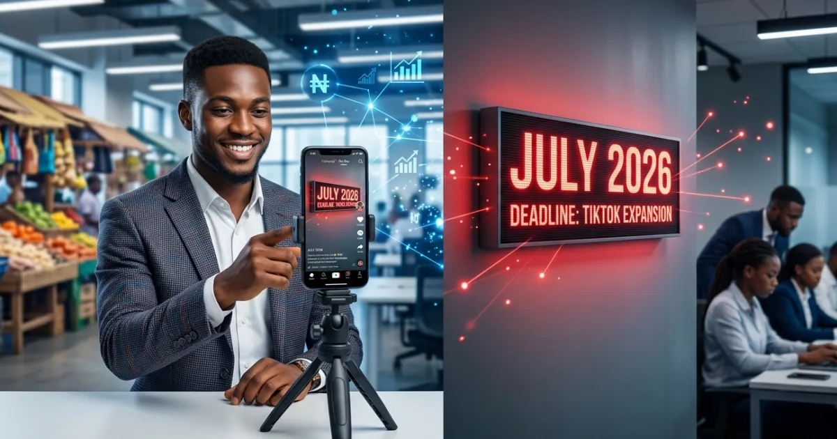 Pourquoi votre entreprise Africaine doit être sur TIKTOK avant juillet 2026