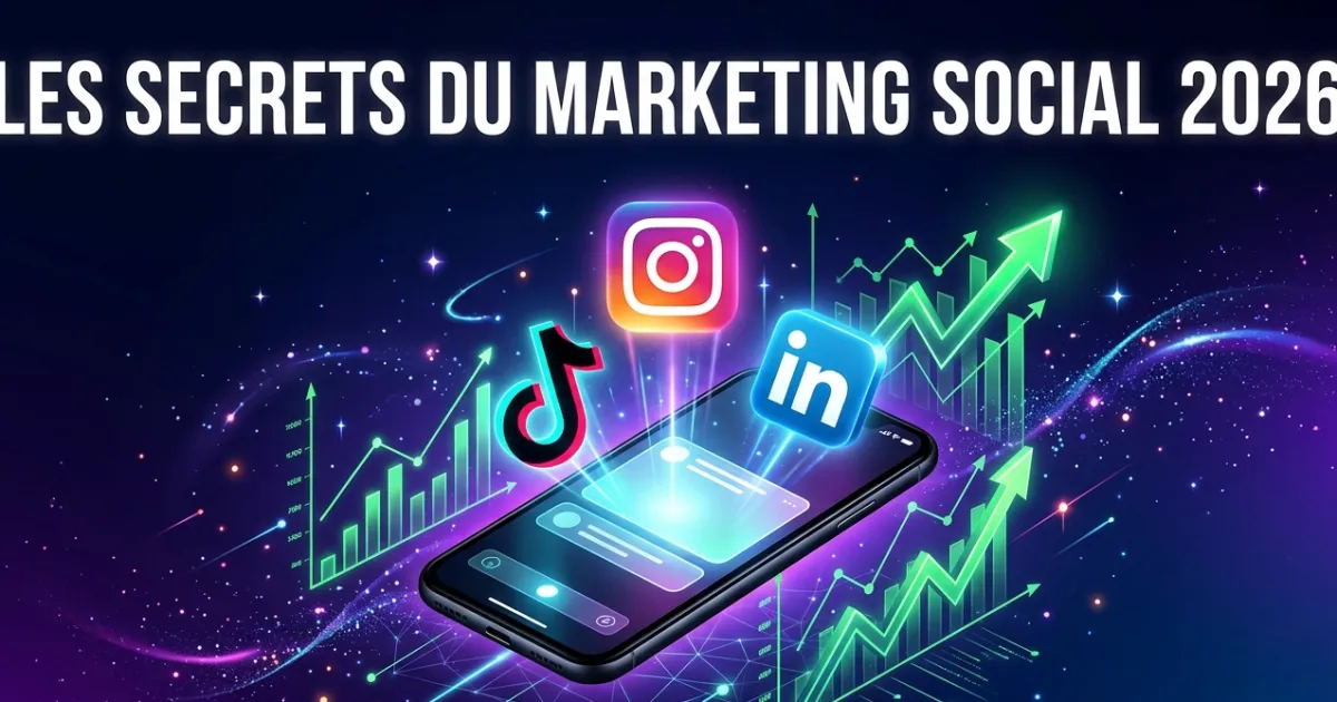Les 5 secrets du Marketing sur les Réseaux Sociaux en 2026 que personne ne te dit