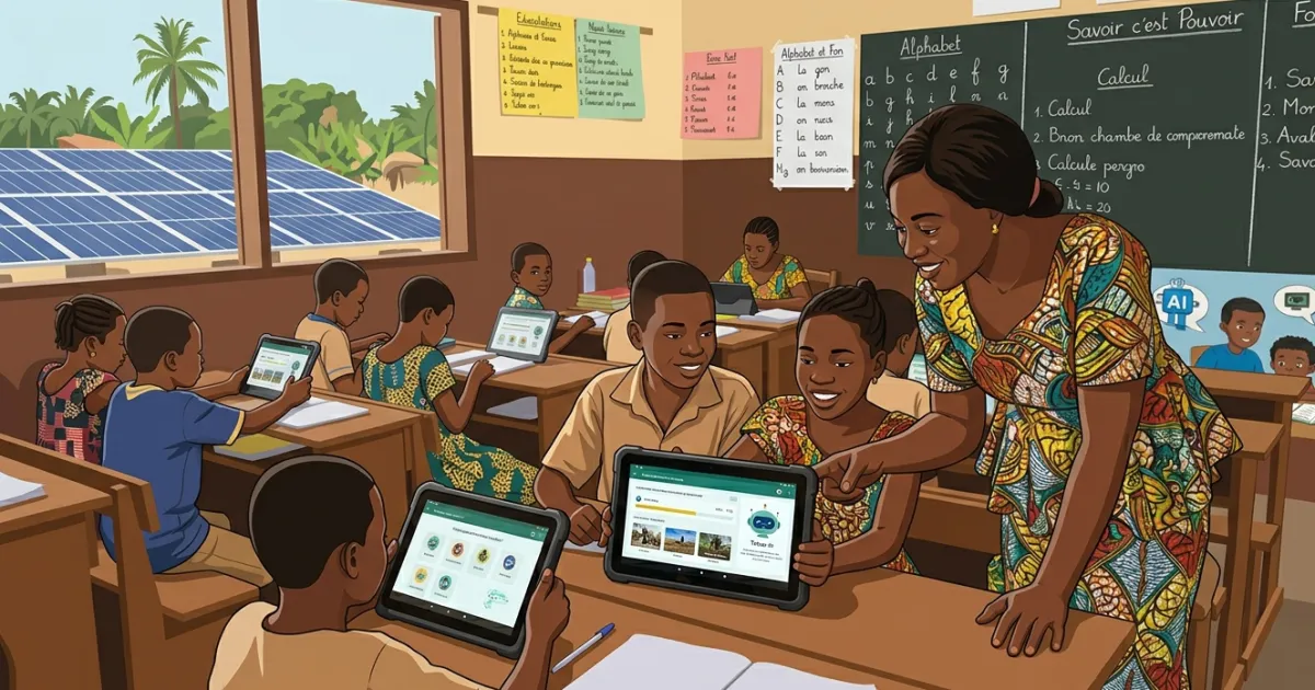 IA et Éducation en Afrique, la révolution silencieuse qui redessine le continent
