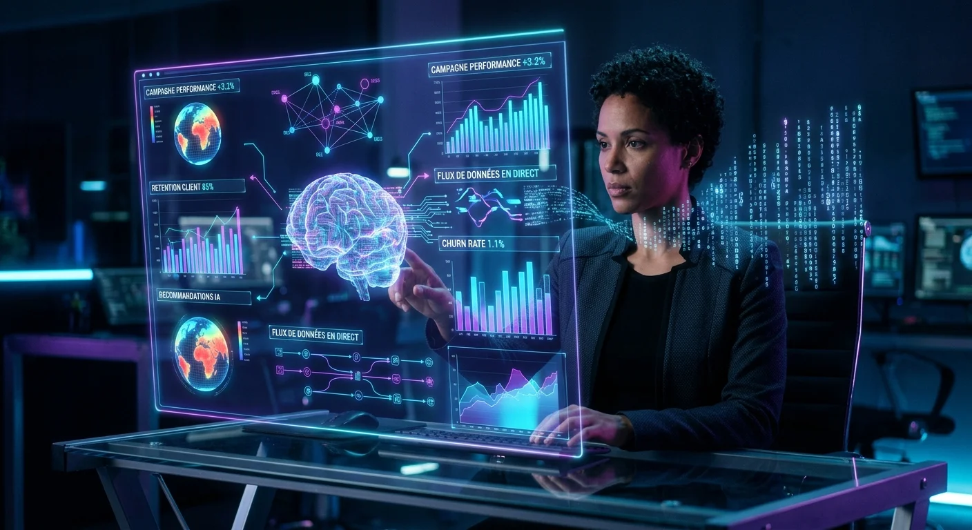 Les secrets de l’IA pour l’analyse de données marketing
